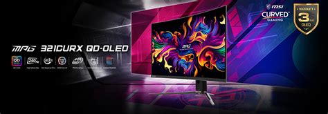 Immersive Gaming Redefined MSIs First Curved 32 Inch 240Hz QD OLED