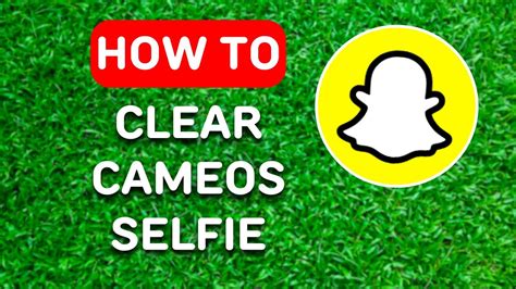 How To Clear Snapchat Cameos Selfie 2023 Full Guide Youtube