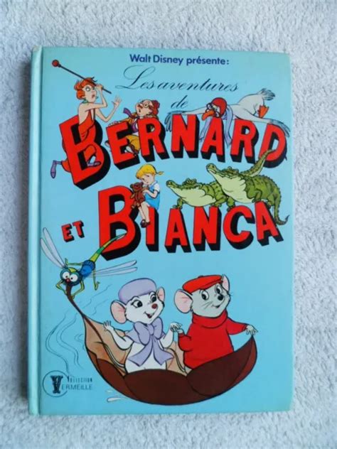 Les Aventures De Bernard Et Bianca Par Walt Disney Coll Vermeille