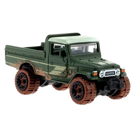 Mua Hot Wheels Toyota Land Cruiser Off Road Mud Runners Green Tr N Amazon M