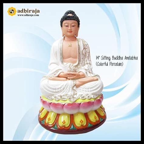 Jual RUPANG PATUNG ARCA BUDDHA AMITABHA AMITOFO PORSELEN 14 Shopee