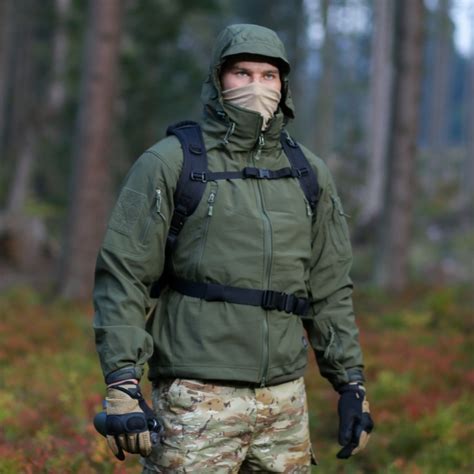 Helikon Tex Gunfighter Jacket Shark Skin Windblocker Olive