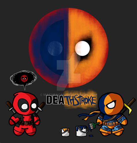 Deadpool vs Deathstroke by MacNeacail on DeviantArt