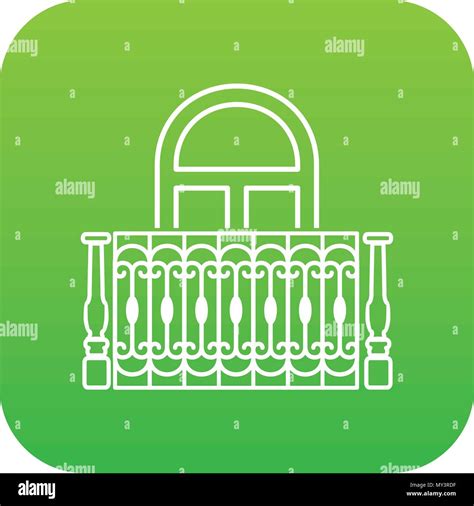 Design Of Balcony Icon Simple Style Stock Vector Image And Art Alamy