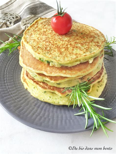 Pancakes De Courgette Du Bio Dans Mon Bento