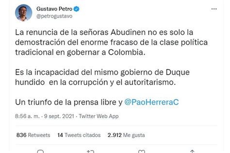 Oposición Celebró La Renuncia De Karen Abudinen Pero Insisten En Votar La Moción De Censura