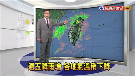 2022121 週五降雨增 各地氣溫稍下降－民視新聞 Youtube