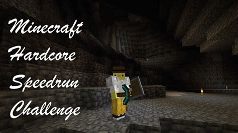 Minecraft Hardcore Speedrun Challenge 1 1 Youtube