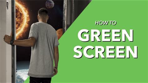 How To Green Screen 6 Easy Steps Youtube