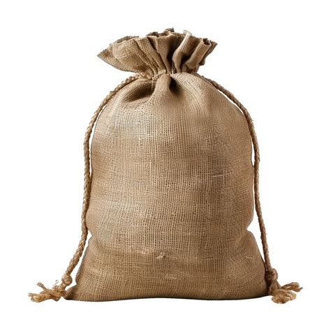 Ai Generated Burlap Sack Isolated On Transparent Background 37927126 Png
