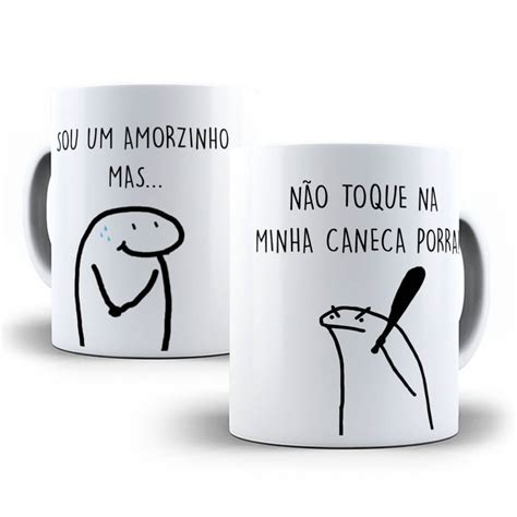 Caneca Flork Bento Cake Frases Criativas Xícara Flork Ref 69