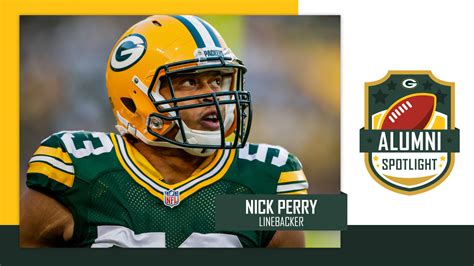 Packers Alumni Spotlight: Nick Perry