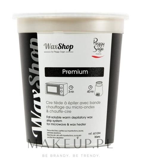 Peggy Sage Wax Shop Premium Fat Soluble Warm Depilatory Wax Strip