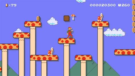 Super Mario Maker Levels Weird Mushrooms Galore YouTube