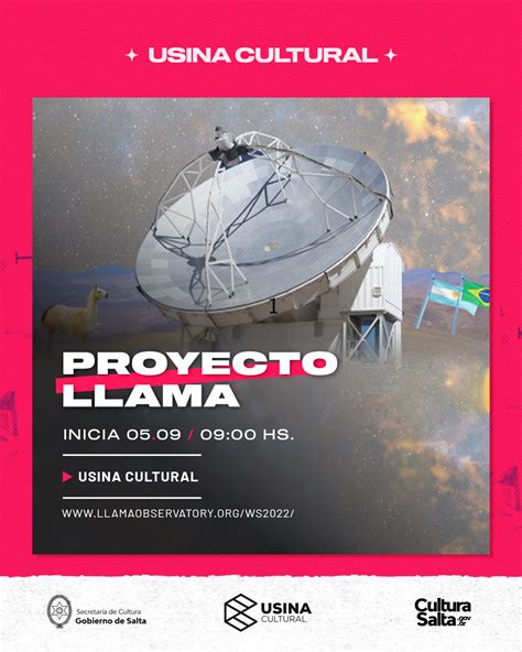 Inició el Proyecto Llamaen Usina Cultural Secretaría de Cultura de