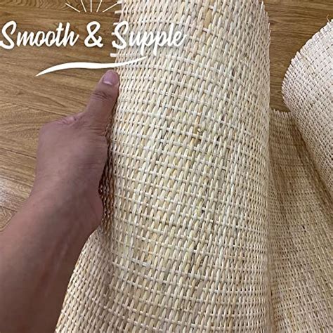 Snapklik Lusydeco Width Natural Closed Rattan Cane Webbing