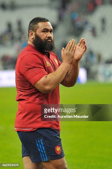 Uini Atonio Of France Of France Celebrates The Victory After The Rbs