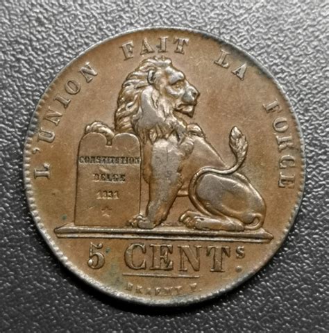 Centimes L Opold Ier Achat Or En Belgique