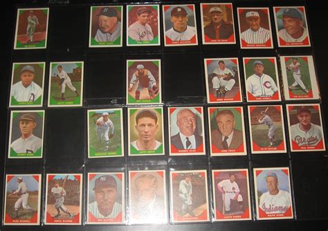 Lot Detail Fleer Baseball Greats Partial Set