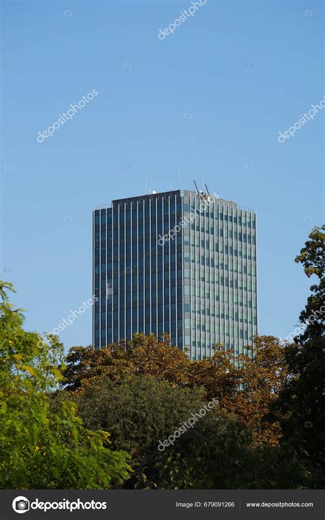 Paris France Sept Tour Zamansky Glass Tower Pierre Marie Stock