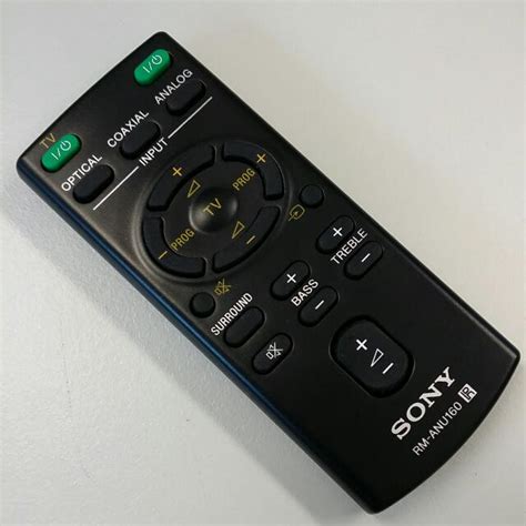 Original Sony Remote Control Rm Anu For Sony Sound Bar Tv Home