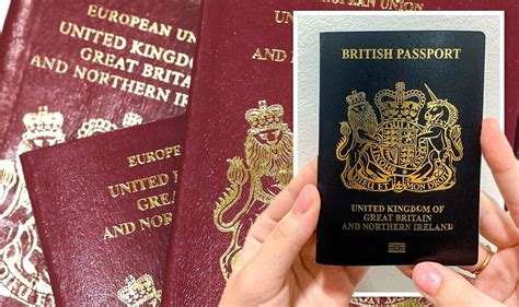 Passport Rules After Brexit Can I Still Visit The Eu With A Burgundy Passport Travel News