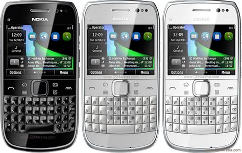 Nokia E6 pictures, official photos