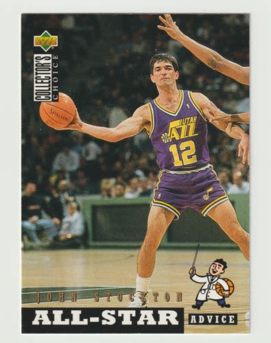 Upper Deck Collector S Choice John Stockton For Sale