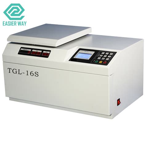 Tgl Tgl S Benchtop High Speed Refrigerated Centrifuge Easier Way