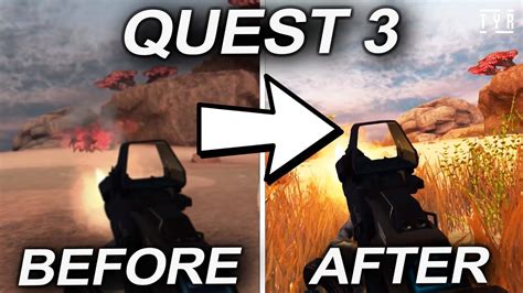 Quest Vs Quest Huge Graphics Upgrade Youtube