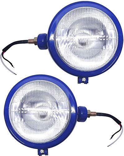 310066f Set Of 2 12v Blue Head Lamp Lights For 310066f Fd New Holland