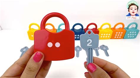 Numbers And Counting Learning Activity With Locks And Keys Educational