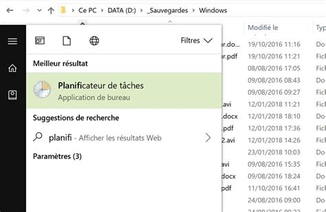 Param Trer La Sauvegarde Automatique De Windows