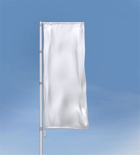 Free Outdoor Advertising Flag Pole Mockup On Behance