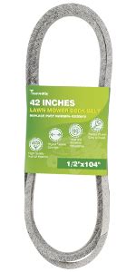 Amazon GX20072 Deck Belt For John Deere 42 Inch Lawn Mower Drive