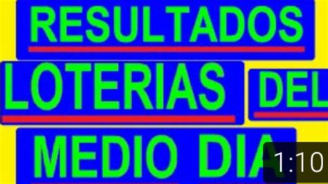 Resultados Sorteos De Loterias Y Chances Del Medio Dia De Hoy Domingo