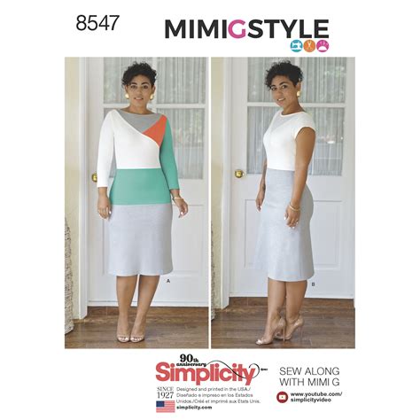 Simplicity Simplicity Pattern Misses And Miss Petite Dress By