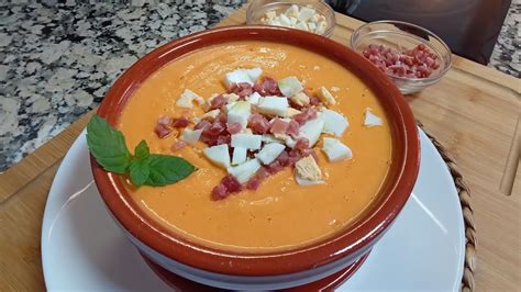 Salmorejo Cordob Sdelicioso Cremoso Saludable Y Econ Mico Receta