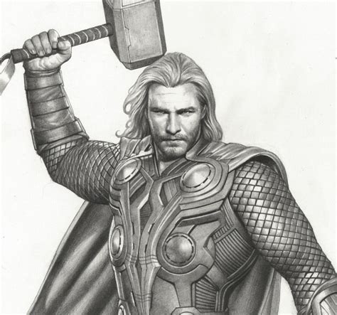 Pencil Drawings Of Avengers