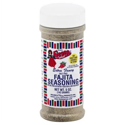 Fiesta® Extra Fancy Salt Free Fajita Seasoning 5 Oz Pick ‘n Save