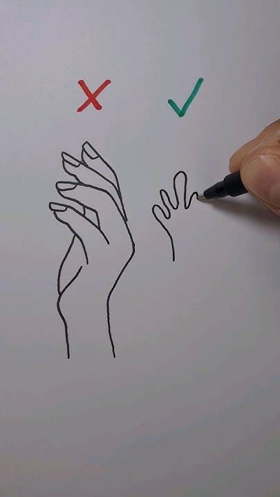 How To Draw Hand Youtube