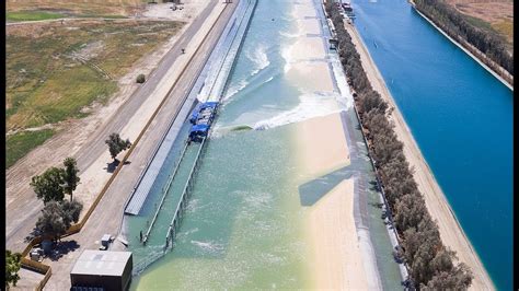 Kelly Slater Wave Pool From The Air 4k YouTube