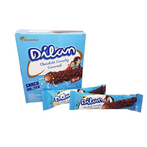 Dilan Chocolate Crunchy Caramel Box Isi Pcs Lazada Indonesia