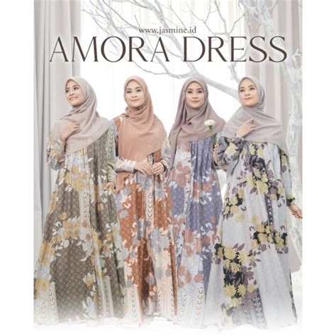 Jual Amora Dress Jasmine ORIGINAL Shopee Indonesia