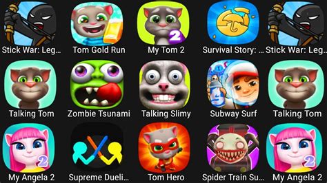 Stick War Legacy Tom Gold Run My Tom Survival Story Talking Tom