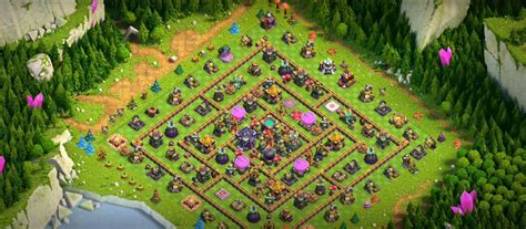 Best Town Hall Bases With Links Th Base Finite Gamer