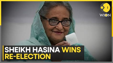 Bangladesh Sheikh Hasina Wins Election For Fifth Term Hasina S Party