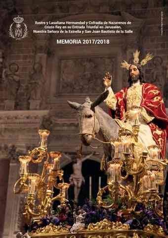 La Hermandad De La Borriquita De Jerez Festeja Su Aniversario