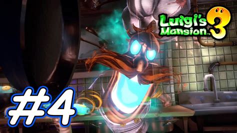 Luigi S Mansion Floor Mezzanine Kitchen Chef Boss