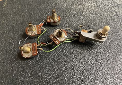 1979 Gibson Sg Wiring Harness Cts Switchcraft Reverb